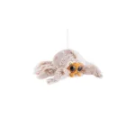 რბილი სათამაშო თეთრი ობობა