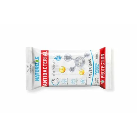 სველი ხელსახოცი "NATURELLE" ანტიბაქტერიული D- პანთენოლით