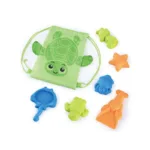 ჩანთა სანაპიროს აქსესუარებით