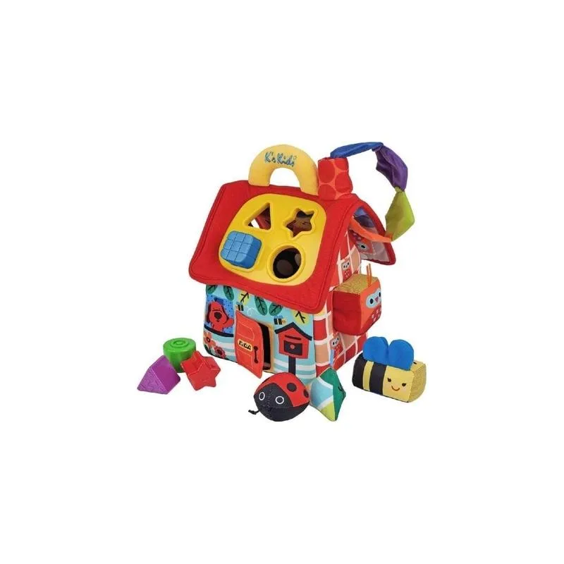 ჩვილის რბილი სათამაშო სახლი სორტერი