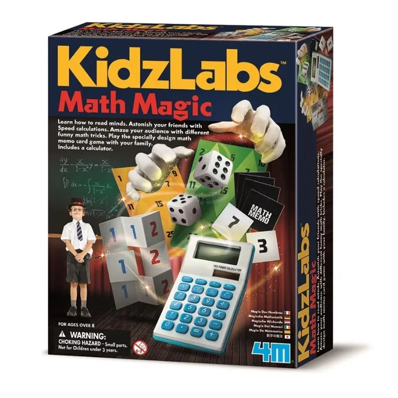 საბავშვო ლაბორატორია მათემატიკის მაგია