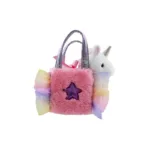 რბილი სათამაშო მარტორქა და ჩანთა