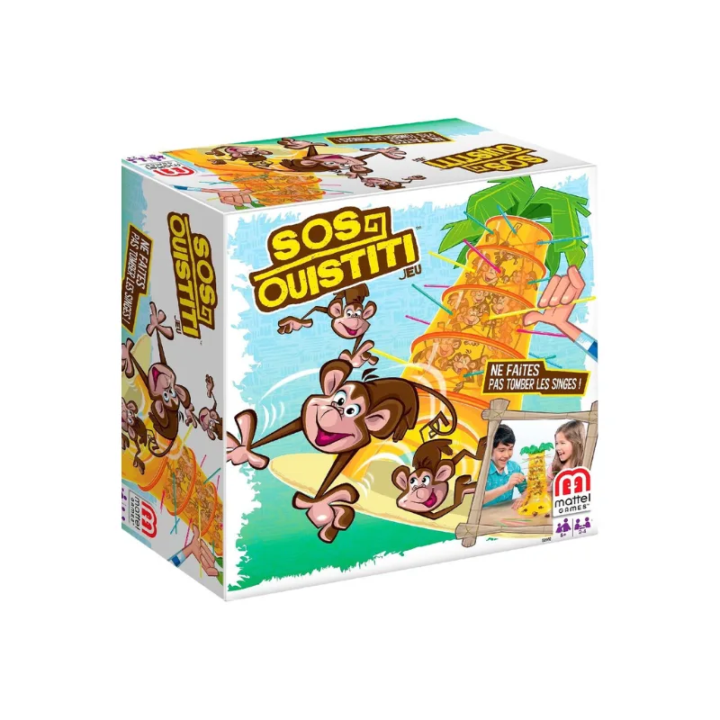 Mattel Board Game - სამაგიდო თამაში Monkey's Tumblin