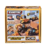 მინი მანქანების ნაკრები: ქვიშა და 5 მანქანა