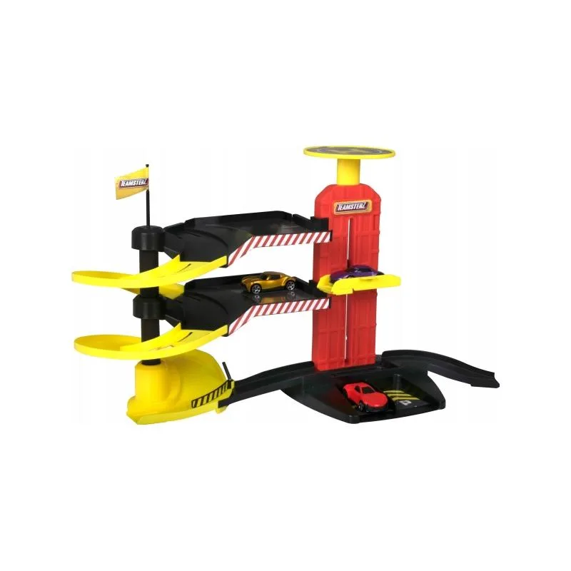 სათამაშო ნაკრები ქალაქის პარკინგი 3 მანქანით