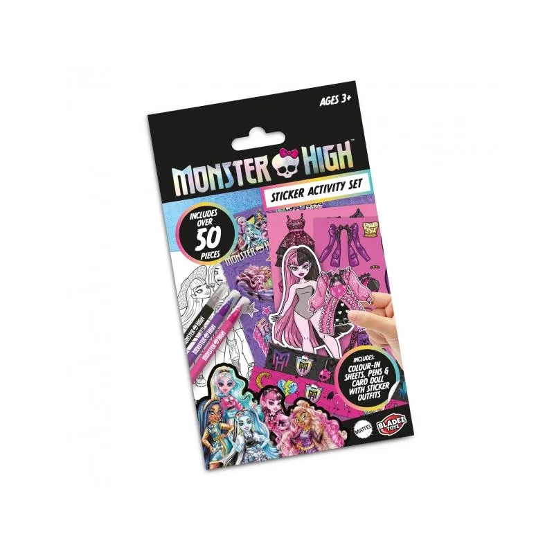 მონსტრების აკადემიის სტიკერების ნაკრები