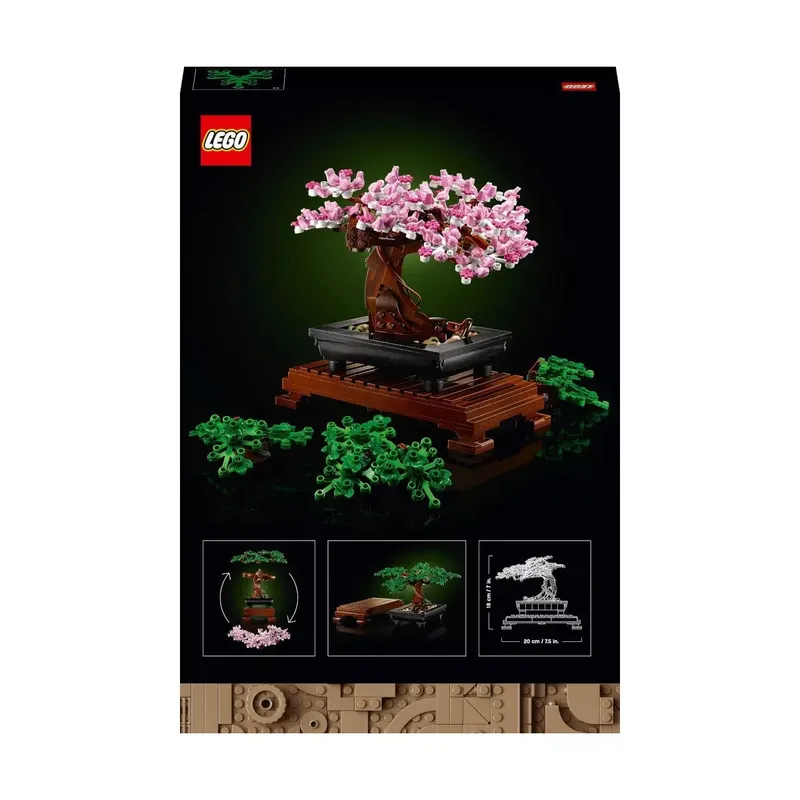 ასაწყობი კონსტრუქტორი ბონსაის ხე - LEGO Icons - Bonsai Tree