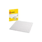 LEGO CLASSIC - ასაწყობი დაფა White Baseplate