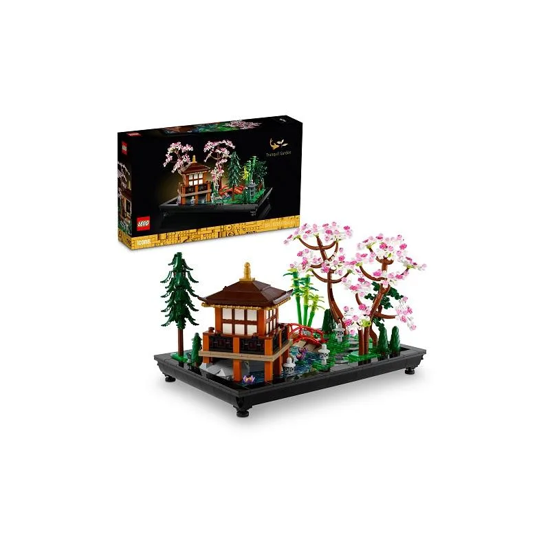 LEGO ICONS – ასაწყობი კონსტრუქტორი Tranquil Garden