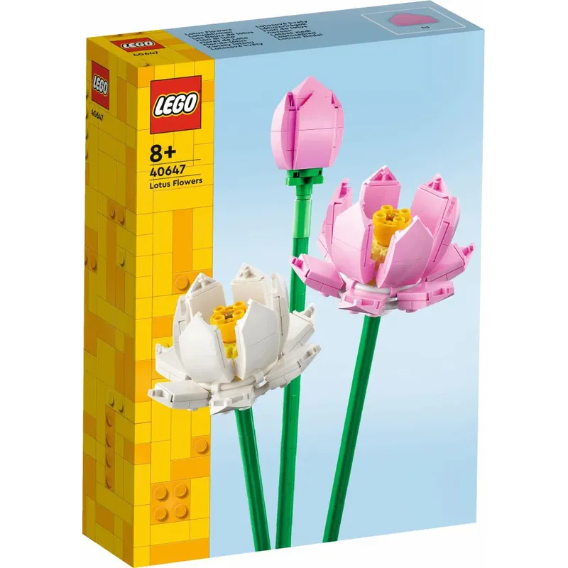 ასაწყობი კონსტრუქტორი ლოტუსის ყვავილი - LEGO BOTANICAL - Lotus Flowers