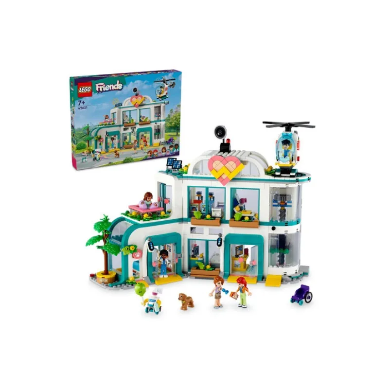 LEGO FRIENDS - ასაწყობი კონსტრუქტორი ქალაქი ჰართლეიქის საავანტყოფო