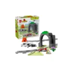 LEGO DUPLO - ასაწყობი კონსტრუქტორი Train Tunnel and Tracks Expansion Set