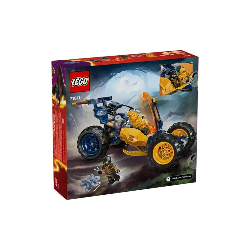 LEGO NINJAGO - ასაწყობი კონსტრუქტორი Arin's Ninja Off-Road Buggy Car