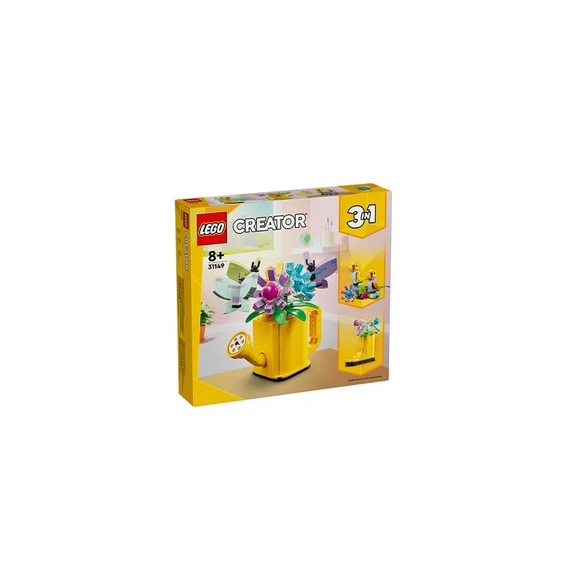 ასაწყობი კონსტრუქტორი ყვავილები სარწყავში - LEGO CREATOR - Flowers in Watering Can