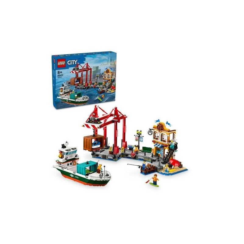 ასაწყობი კონსტრუქტორი Seaside Harbor with Cargo Ship