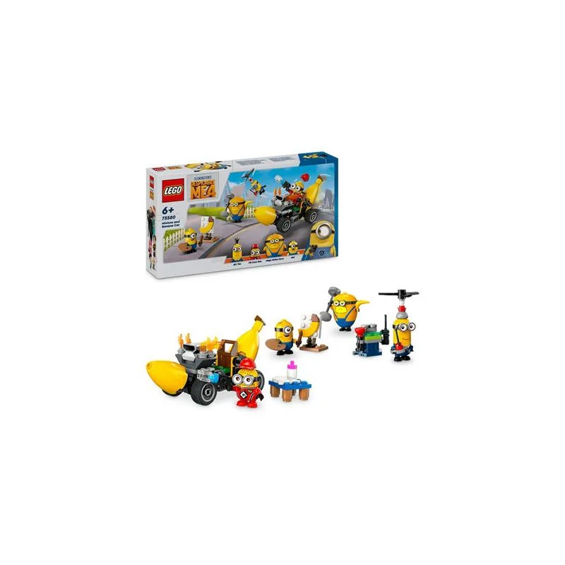 ლეგო მინიონები - მინიონები და ბანანის მანქანა