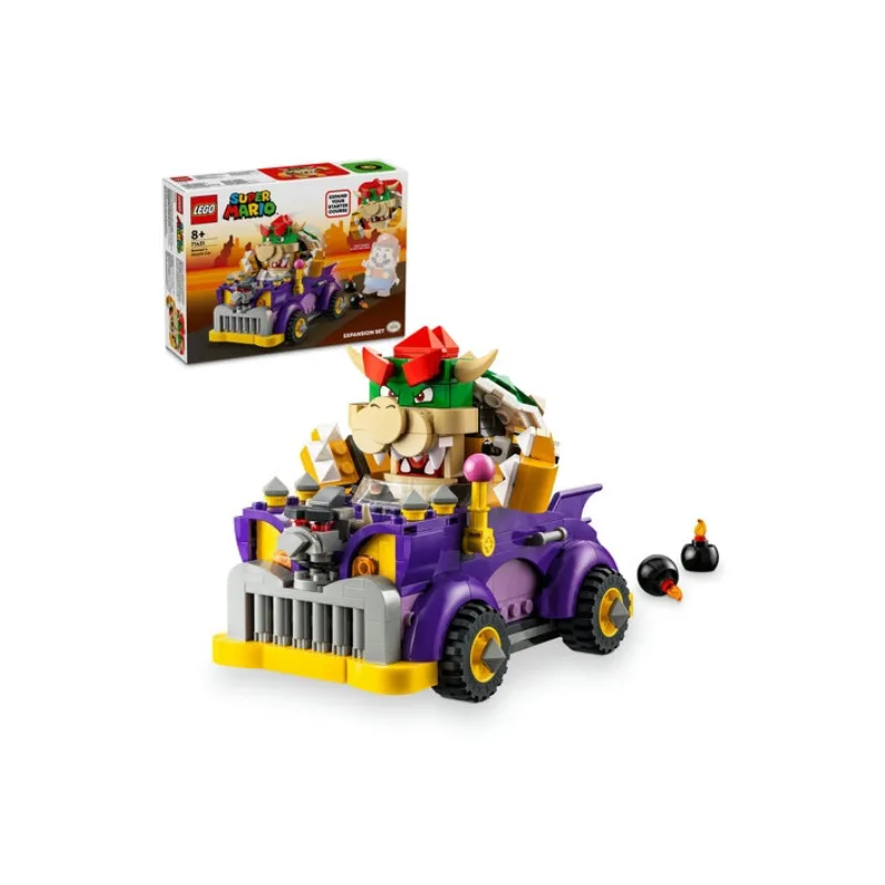 LEGO SUPER MARIO - ასაწყობი კონსტრუქტორი Bowser's Muscle Car Expansion Set