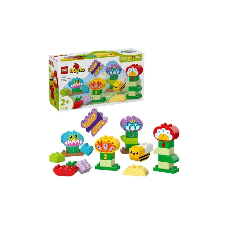 LEGO DUPLO – ასაწყობი კონსტრუქტორი Creative Garden & Flowers
