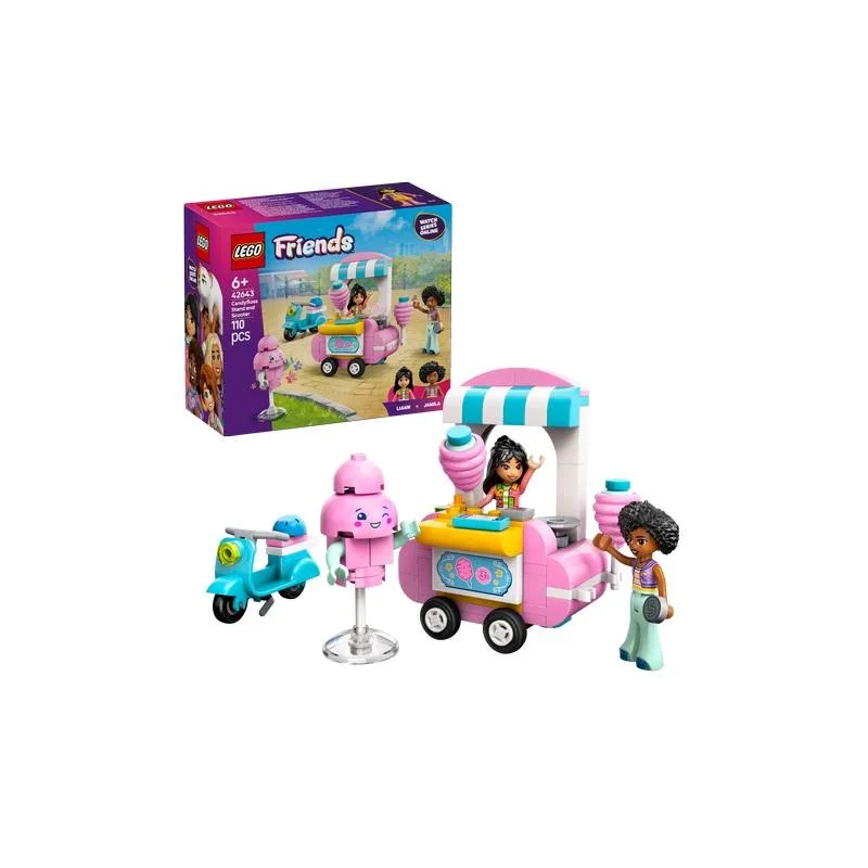 ასაწყობი კონსტრუქტორი Cotton Candy Stand and Scooter