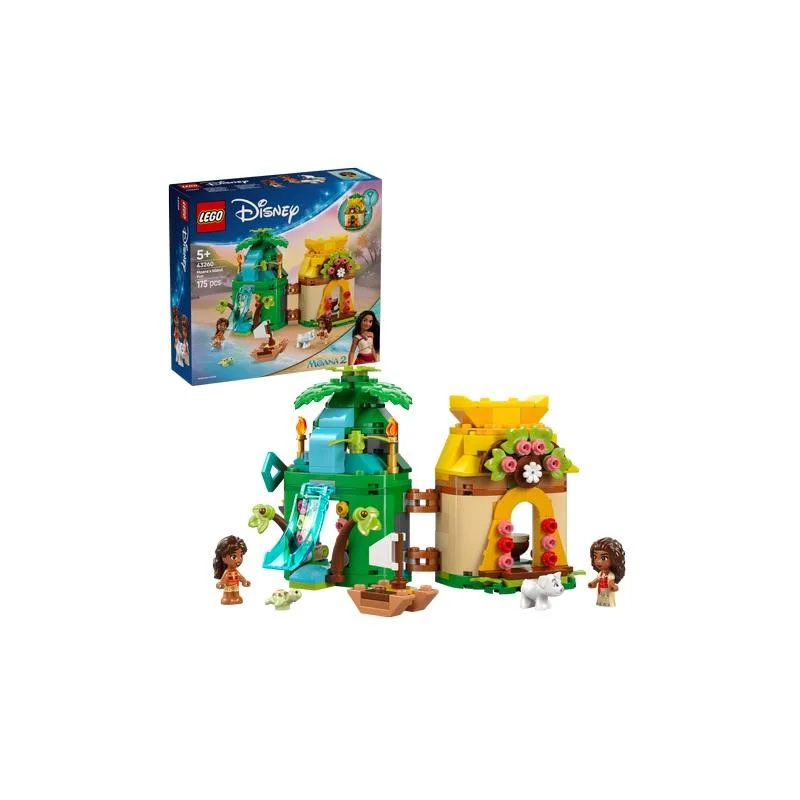 LEGO DISNEY - ასაწყობი კონსტრუქტორი Moana's Island Fun V29