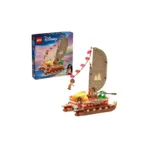 LEGO DISNEY - ასაწყობი კონსტრუქტორი Moana's Adventure Canoe