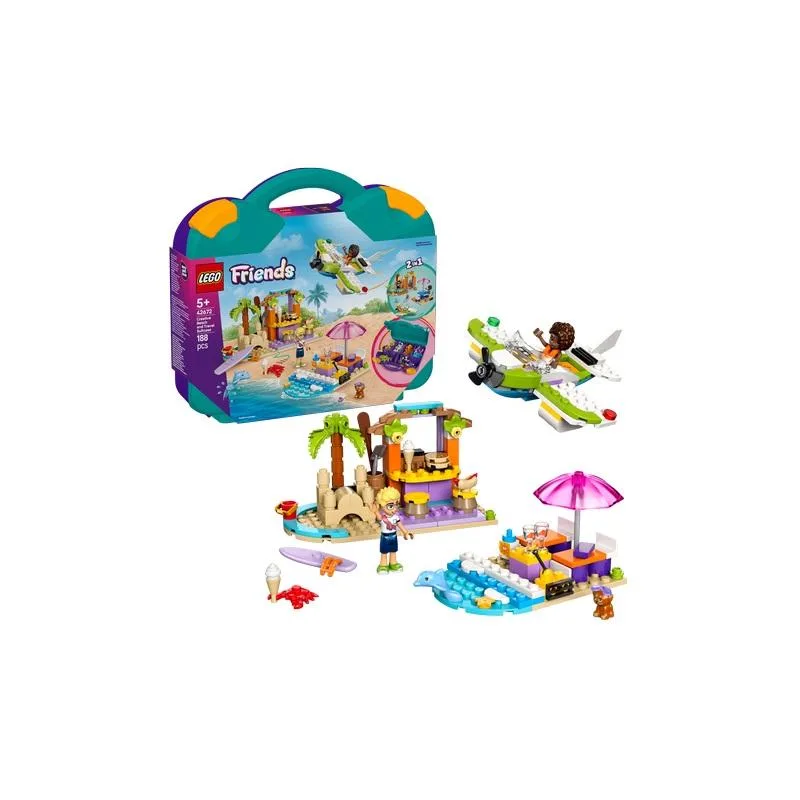 LEGO FRIENDS - ასაწყობი კონსტრუქტორი Creative Beach and Travel Suitcase