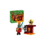 LEGO MINECRAFT - ასაწყობი კონსტრუქტორი The Nether Lava Battle