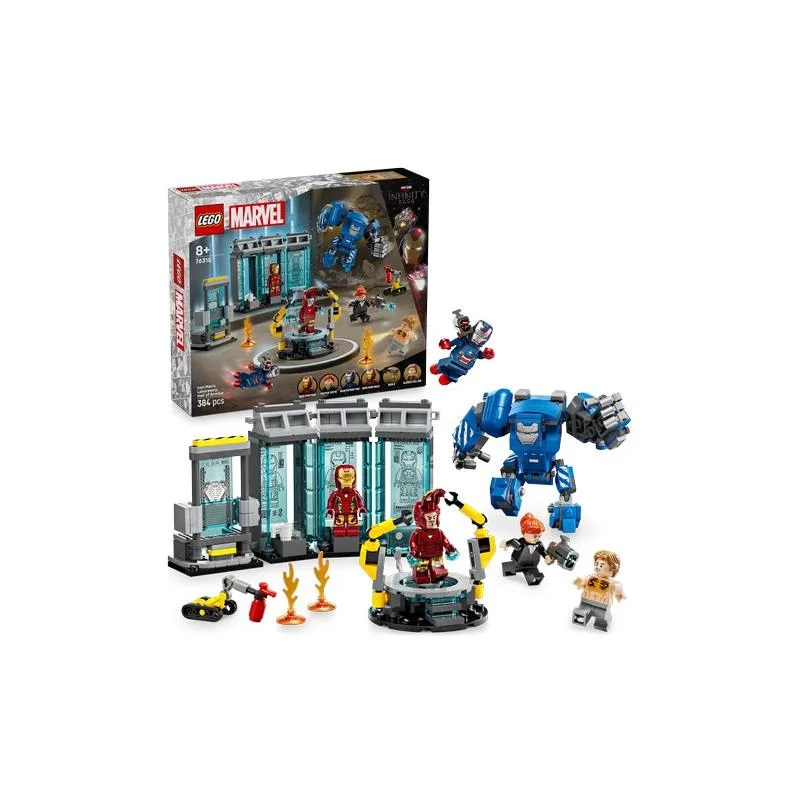 LEGO რკინის კაცის ლაბორატორია