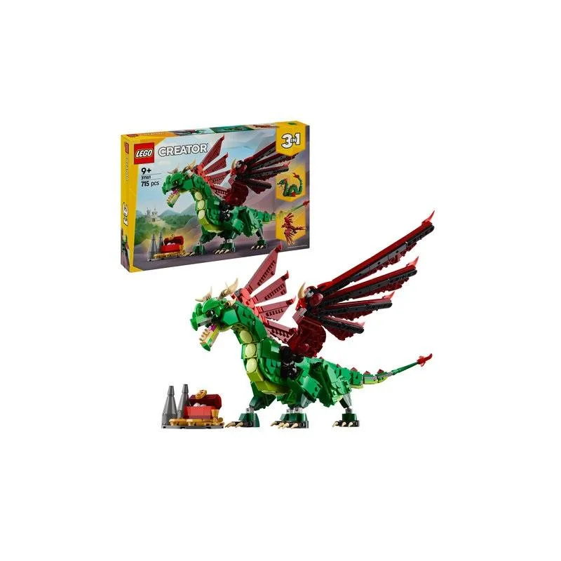LEGO CREATOR - ასაწყობი კონსტრუქტორი Medieval Dragon