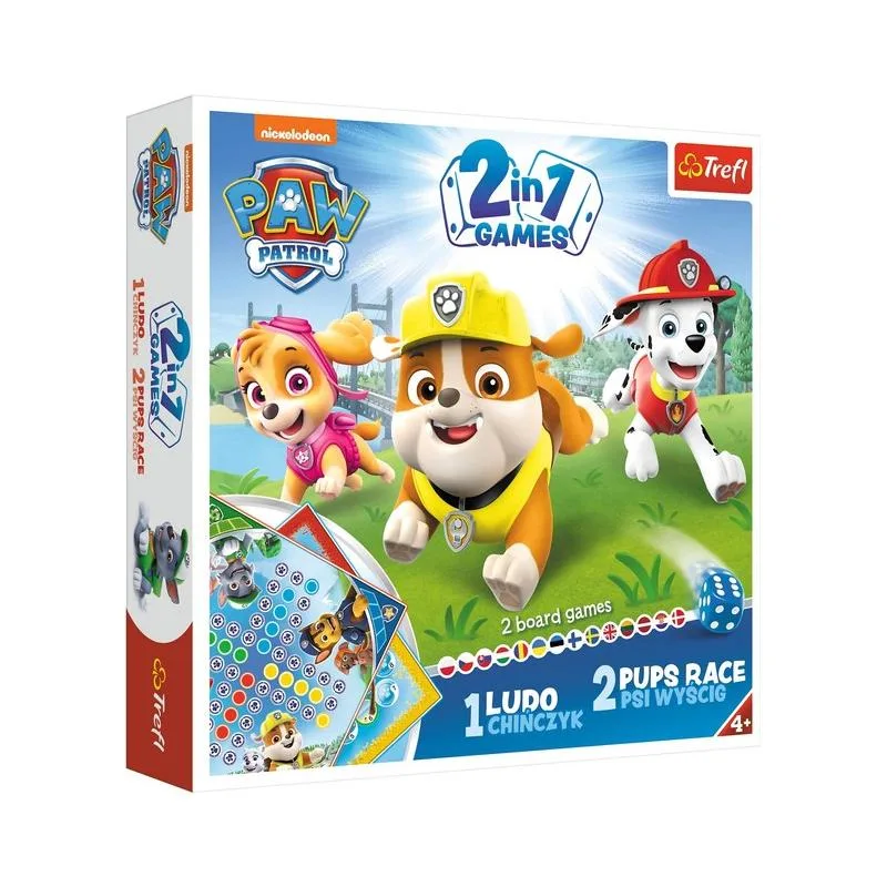 სამაგიდო თამაში - მაშველი ლეკვები ორი ერთში