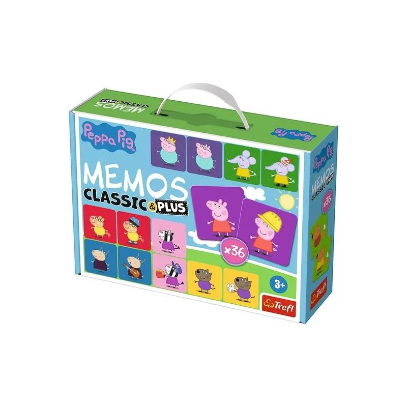 Trefl Game - სამაგიდო თამაში - გოჭი პეპას კლასიკური მემოები