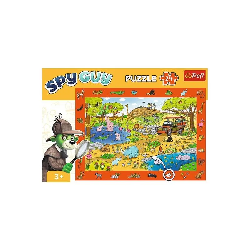 TREFL Puzzles - 24 ჯაშუში - საფარიში