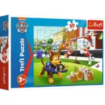 Trefl Puzzle - 30 მაშველი ლეკვები მოქმედების დროს