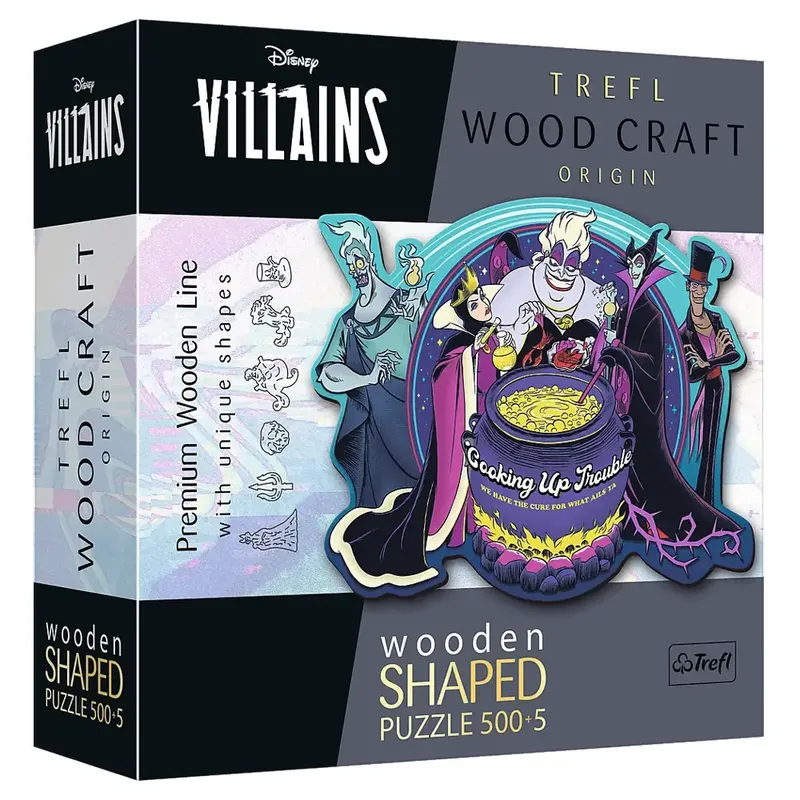 ხის ფაზლი Villains Festival-Novelty