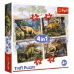 დინოზავრების ფაზლი ოთხი ერთში