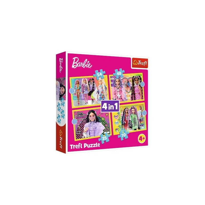 ფაზლი - ბარბის ბედნიერი სამყარო ოთხი ერთში