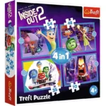 TREFL Puzzles - 4in1 ემოციების კანონი