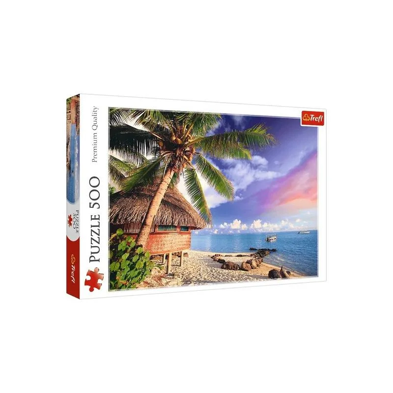 TREFL Puzzles - 500 ბორა-ბორას კუნძული