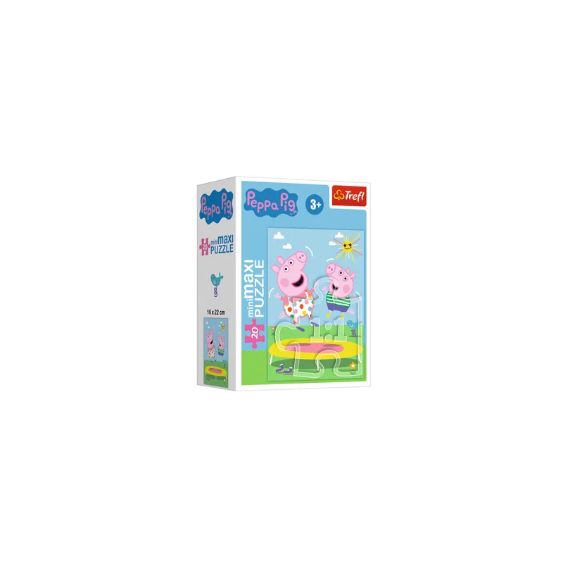 Trefl Puzzle -miniMaxi - პეპას უდარდელი დღე / Peppa Pig