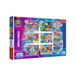 მაშველი ლეკვების ფაზლი ბედნიერი ძაღლები ათი ერთში