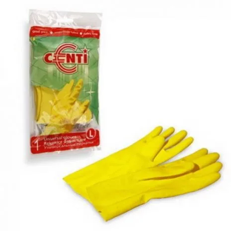 Centi რეზინის ხელთათმანი L - ზომა