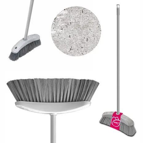 5268 - იორკი - ჯაგრისი პლასტიკის მაღალი სახელურით 120 სმ LOFT