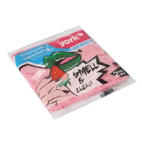 York არომატიზირებული ტილო 2 ცალი (მარწყვის არომატი)
