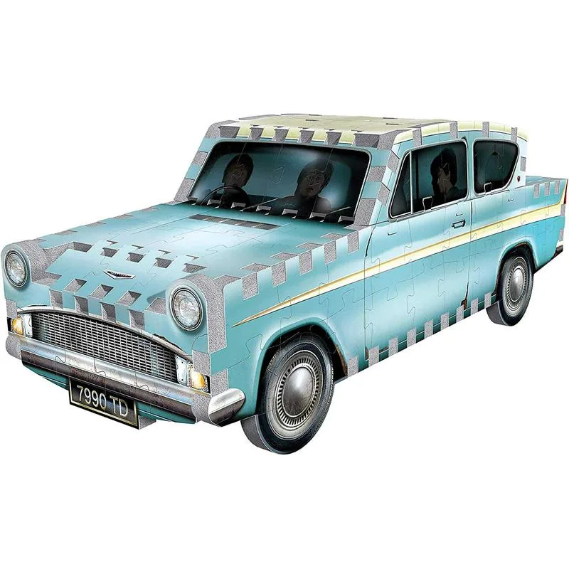 3D ფაზლი მფრინავი ფორდი - Flyinf Ford Anglia Mini