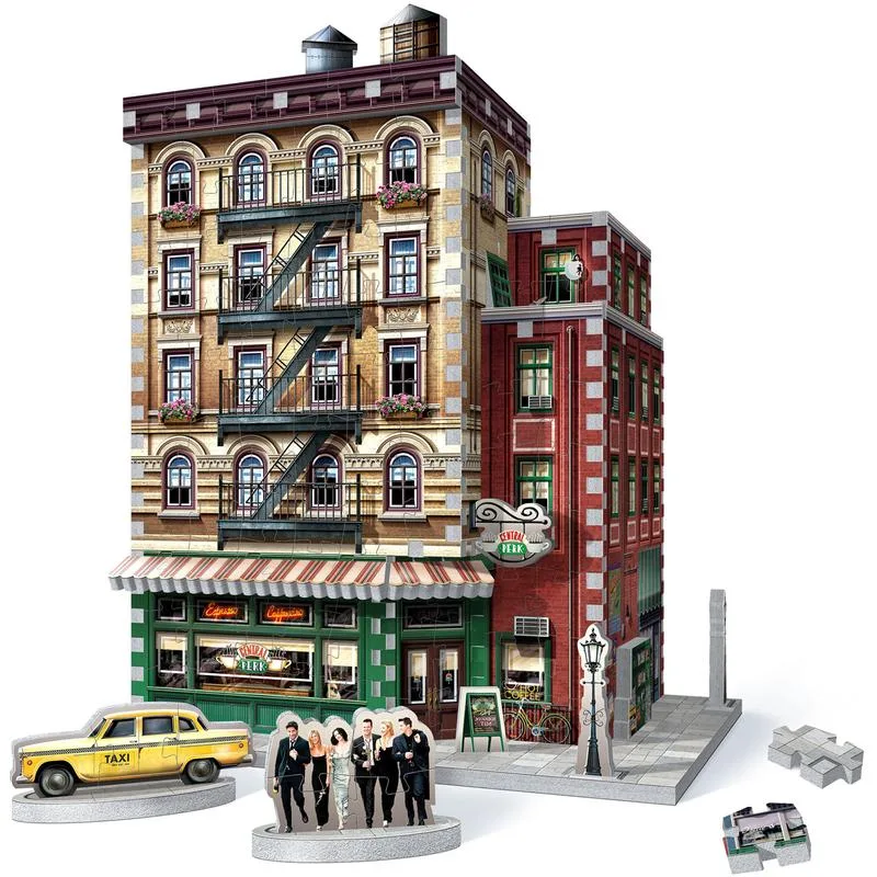 3D ფაზლი მეგობრები