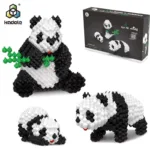 ასაწყობი კუბიკები - პანდას ოჯახი