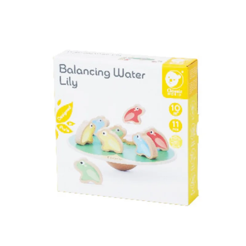 ბალანსირების თამაში - ლოტუსის ყვავილი და ბაყაყები - Classic World