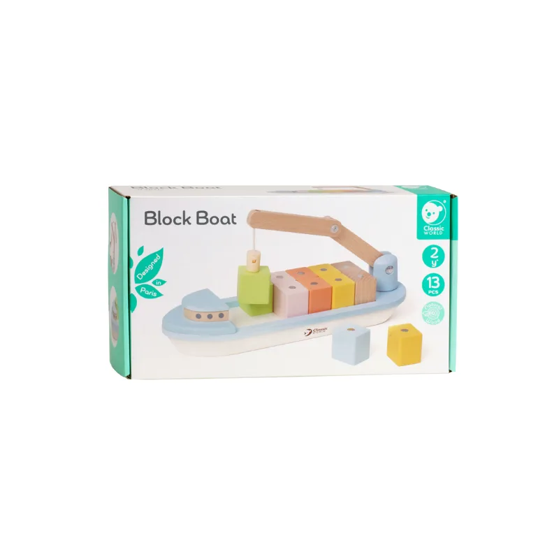 ასაწყობი ფერადი ფუნქციური ნავი - Classic World