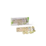 ხის მონტესორული აქტივობების დაფა - Classic World