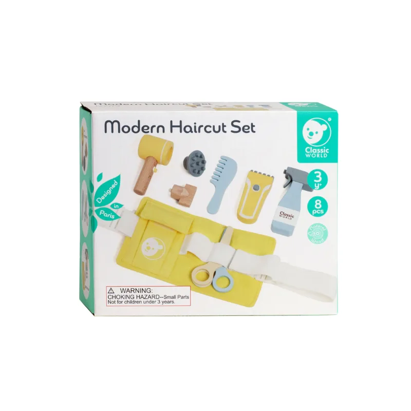 სტილისტის ხელსაწყოების ნაკრები ქამრით - Classic World